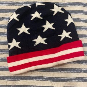 NWOT American Flag Beanie Hat